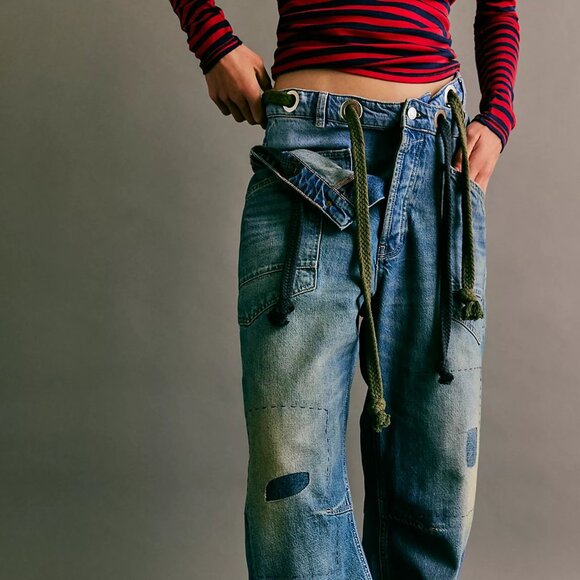 We The Free Moxie Pull-On Barrel Jeans - Picture 5 of 5